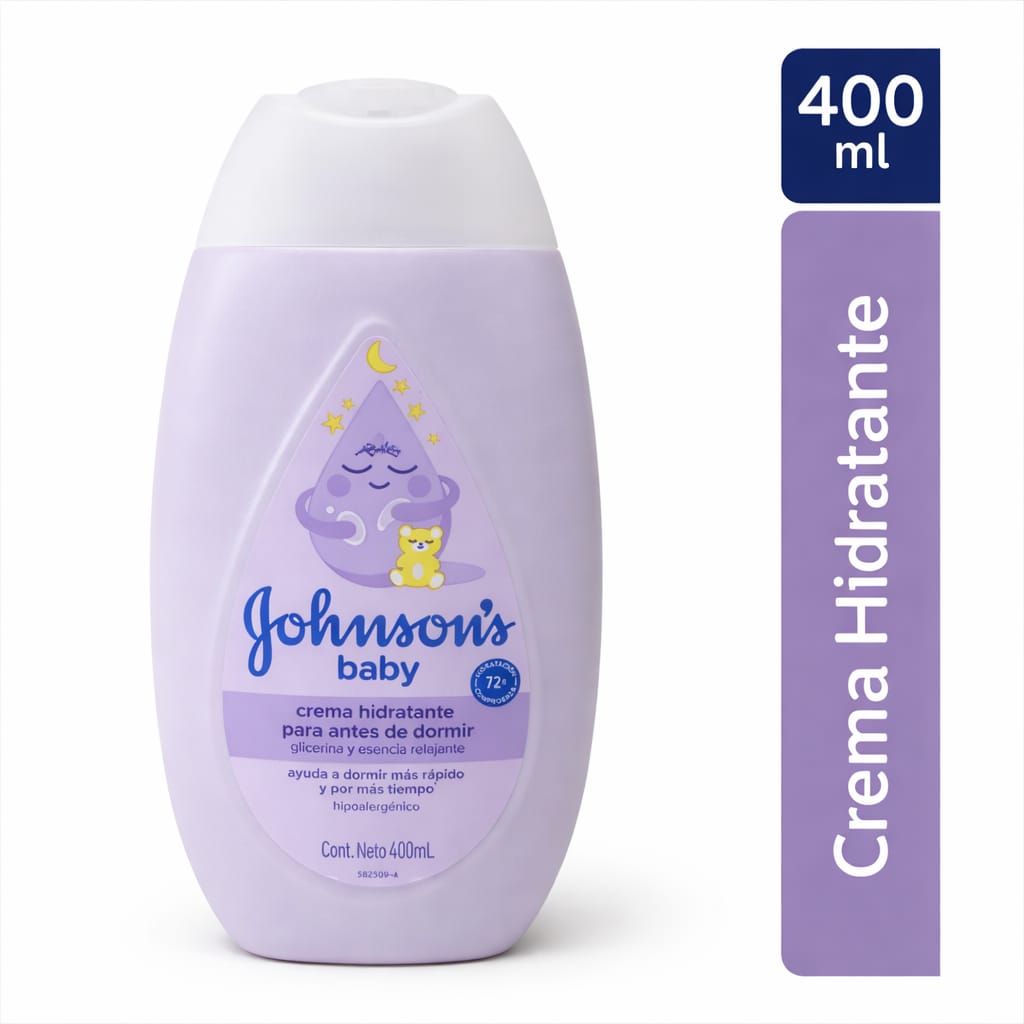 Crema liquida Johnsons para antes de dormir x 400 ml El mundo de Laura Crema liquida Johnsons para antes de dormir x 400 ml El mundo de Laura