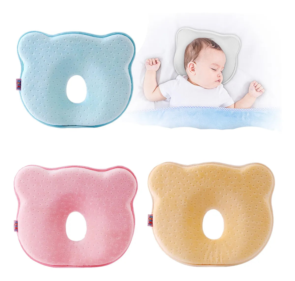 Almohada para 2025 formar cabeza bebe
