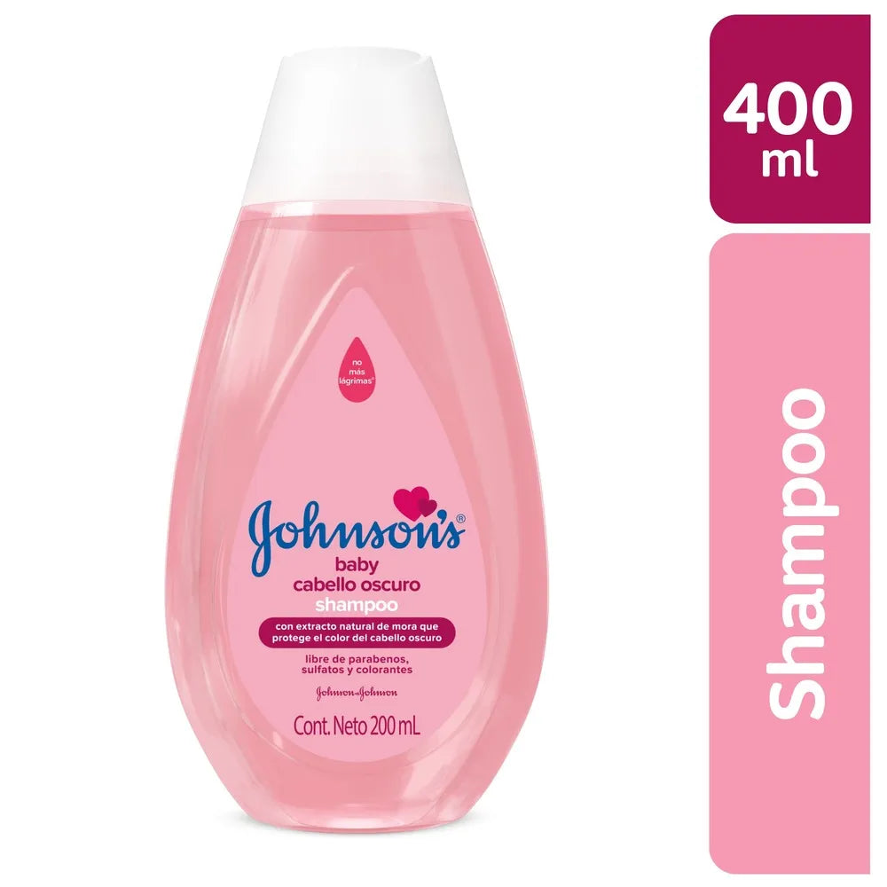 Shampoo Johnsons Cabello Oscuro x 400 ml