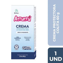 Crema antipañalitis Arrurrú x 60 g