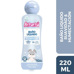 Baño liquido Arrurrú Suavidad y humectación x 220 ml