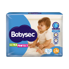 Pañales Babysec Etapa 2/M x 50 Unds