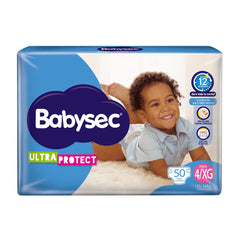 Pañales Babysec Etapa 4/XG x 50 Unds