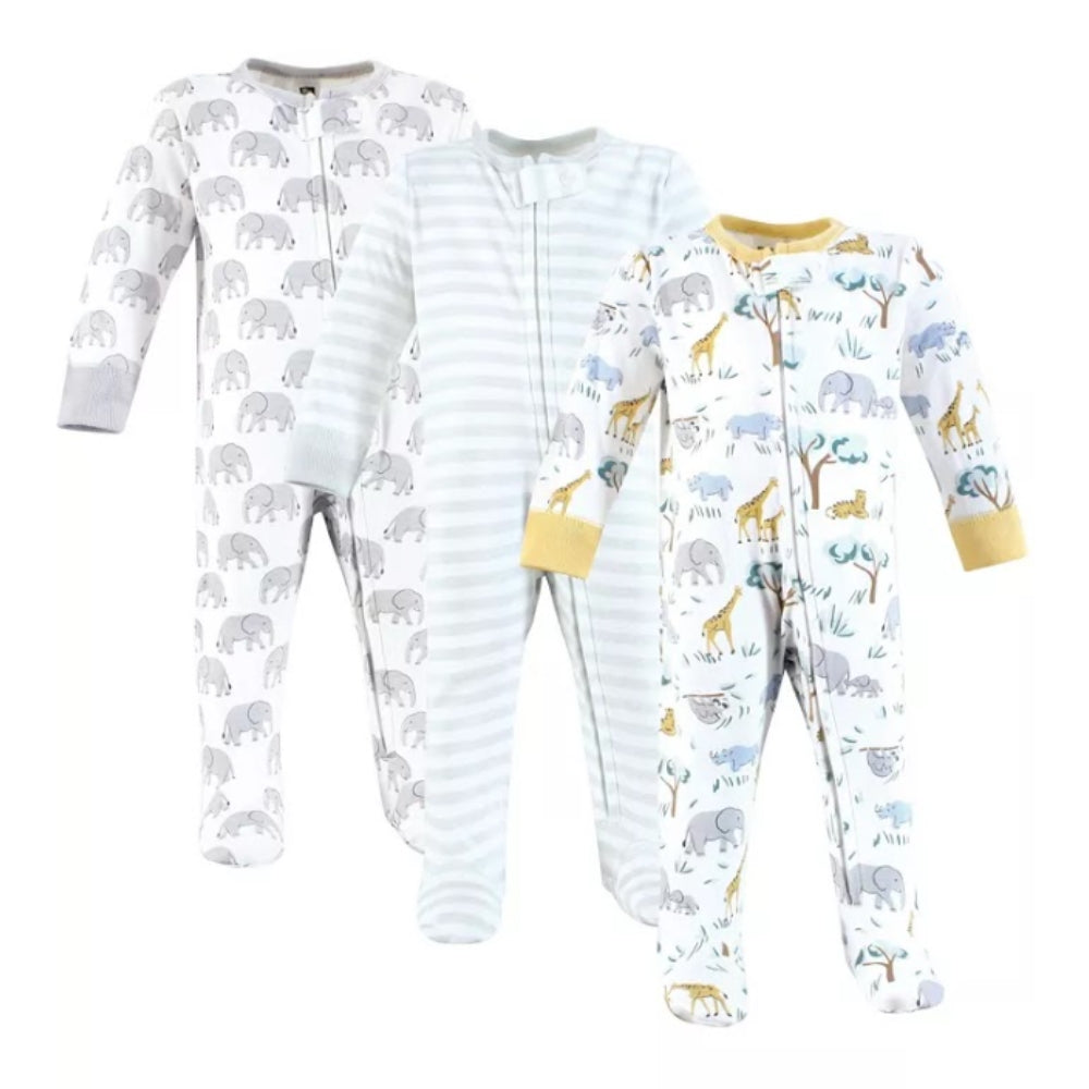 Pijama Hudson Baby x 3 Unds