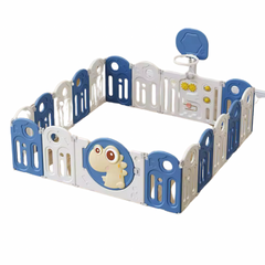 Corral de juegos Dino Azul