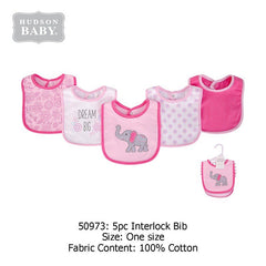 Baberos x 5 Hudson Baby