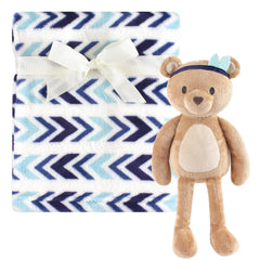 Cobija + Peluche de apego Hudson Baby