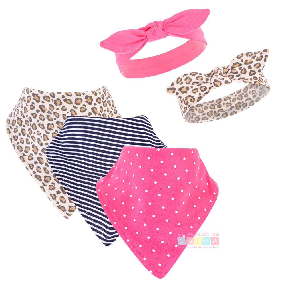 Babero bandana x 3 + 2 Balacas