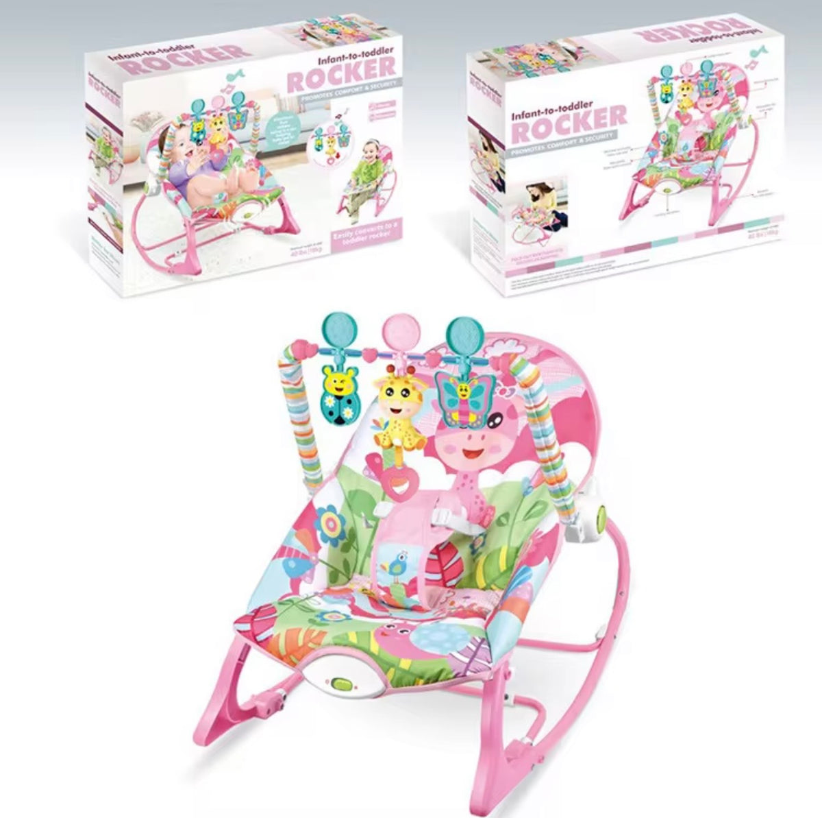 Silla mecedora y vibradora