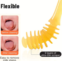 Cepillo de encías, lengua y dientes