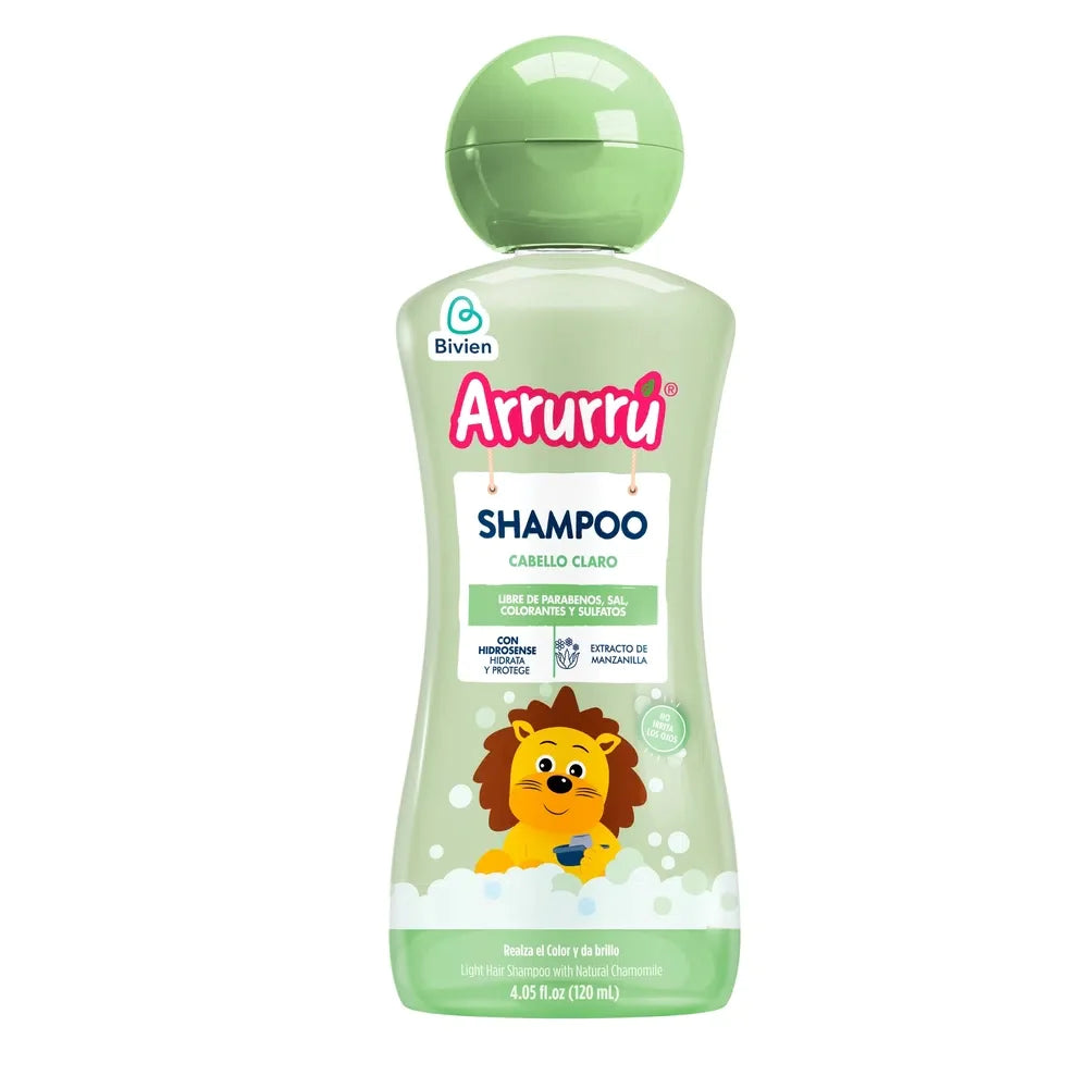 Shampoo Arrurru Cabello claro x 120 ml