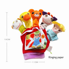Guante de estimulación para bebés