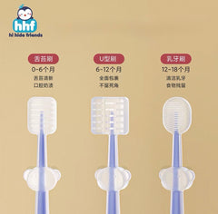 Cepillo masajeador de dientes y encías