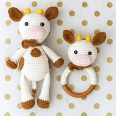 Sonajero y Peluche de Apego (Amigurumi)