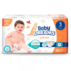 Pañales Baby Dreams Etapa 3 x 30 Unds