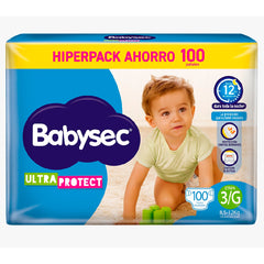 Pañales Babysec Etapa 3/G x 100 Unds