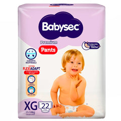 Pañales Babysec Pants Etapa 4/XG x 22 Unds