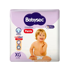 Pañales Babysec Pants Etapa 4/XG x 22 Unds