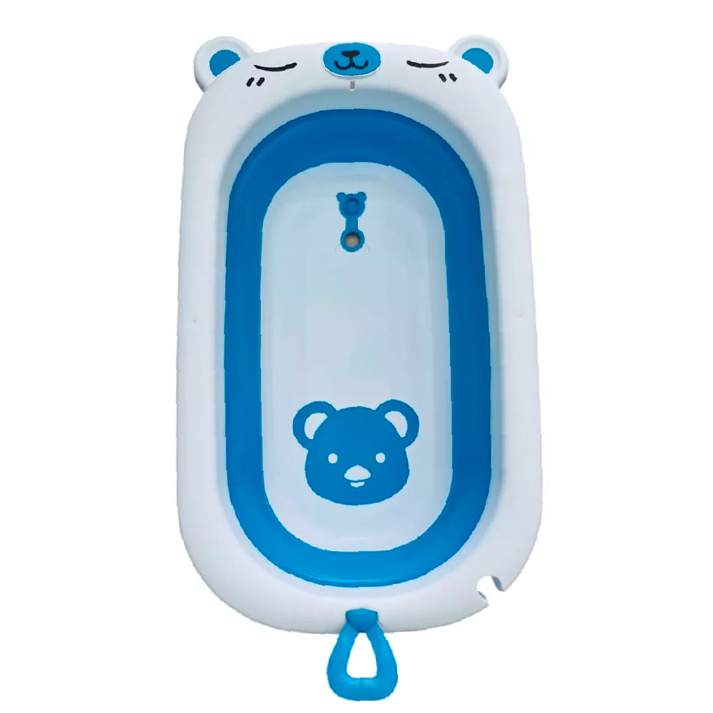 Bañera plegable Oso Azul