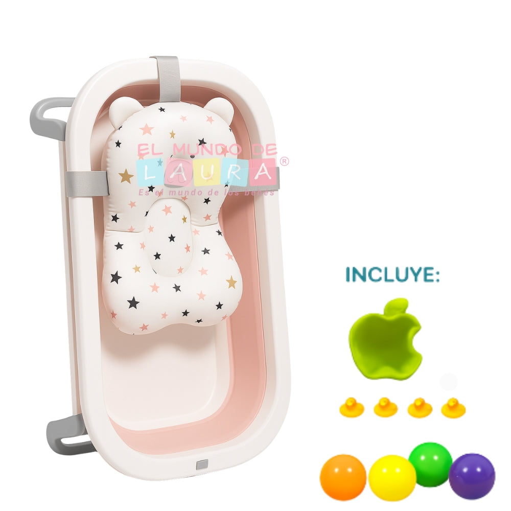 Bañera plegable + Accesorios