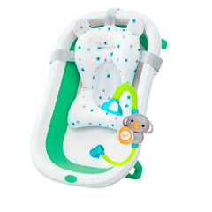 Bañera plegable Con ducha verde