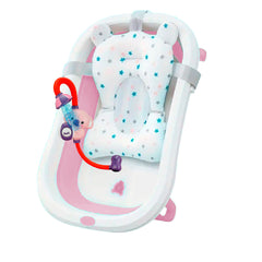 Bañera plegable Con ducha Rosa