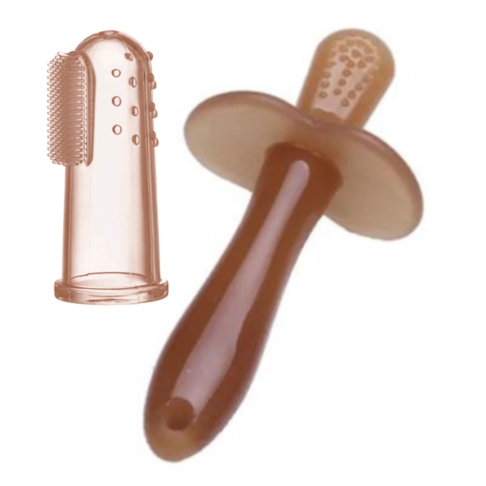 Cepillo de dientes de silicona x 2 Only