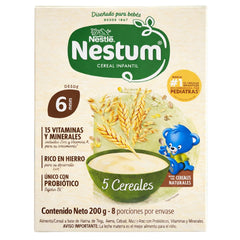 Cereal Nestum 5 Cereales x 200 g