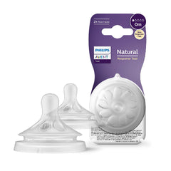 Chupa para Tetero Avent Natural Response 0 m+ x 2 unds nivel 1