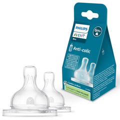 Chupa para Tetero Avent Clasic x 2 unds 6 m+ Corte en Y