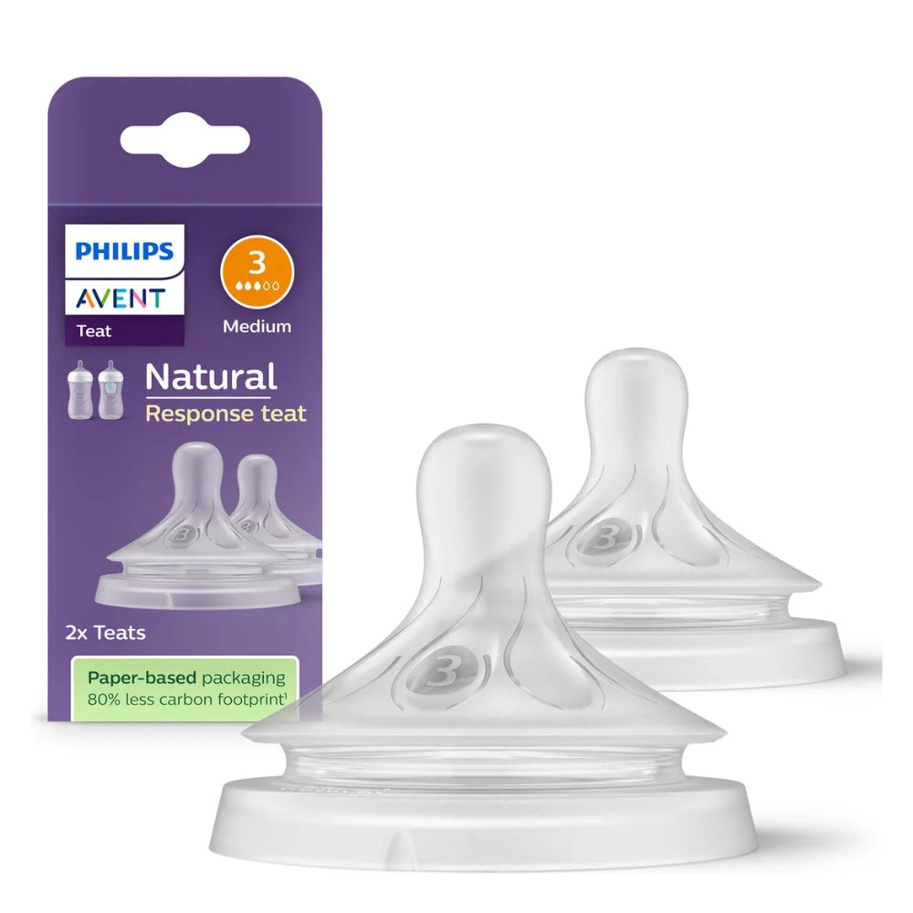 Chupa para Tetero Avent Natural Response x 2 unds nivel 3