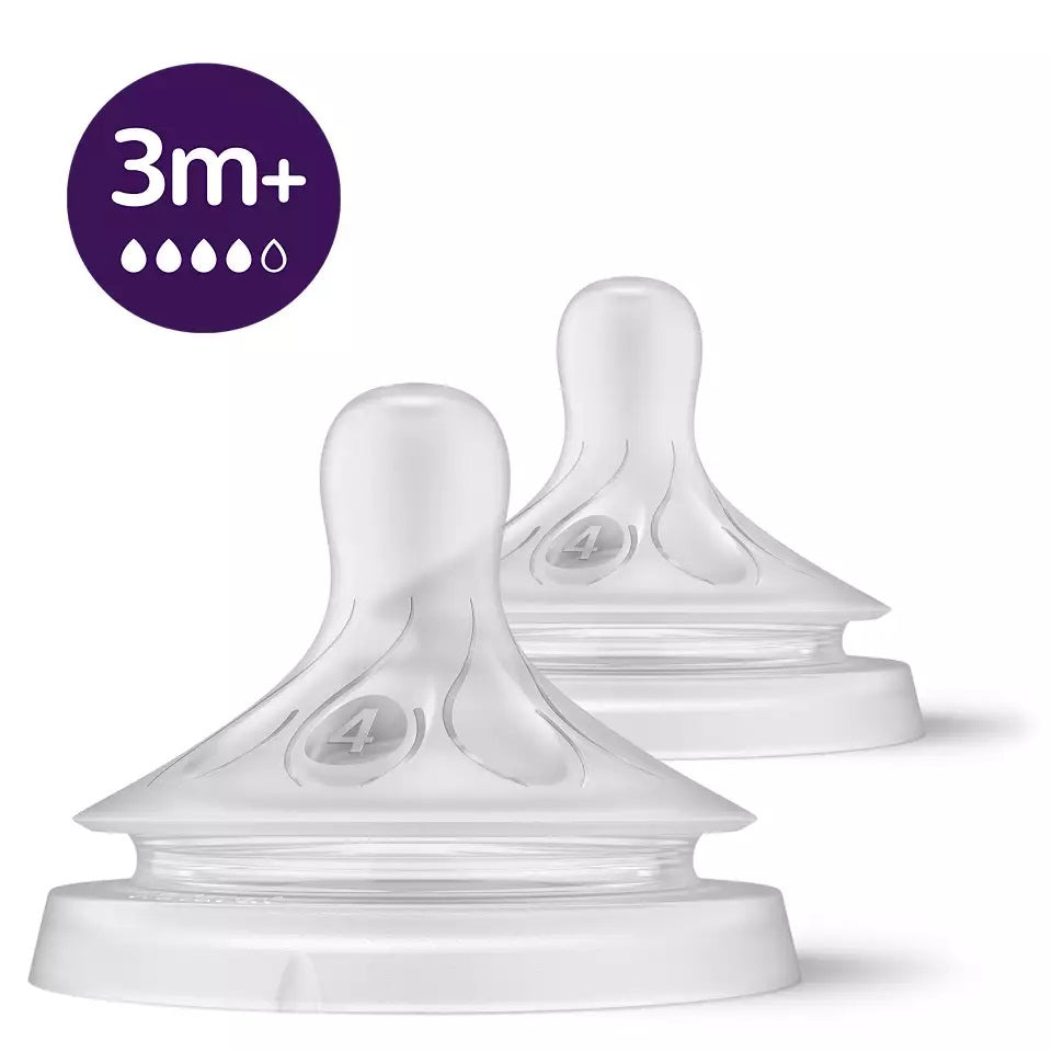 Chupa para Tetero Avent Natural Response 3 m+ x 2 unds
