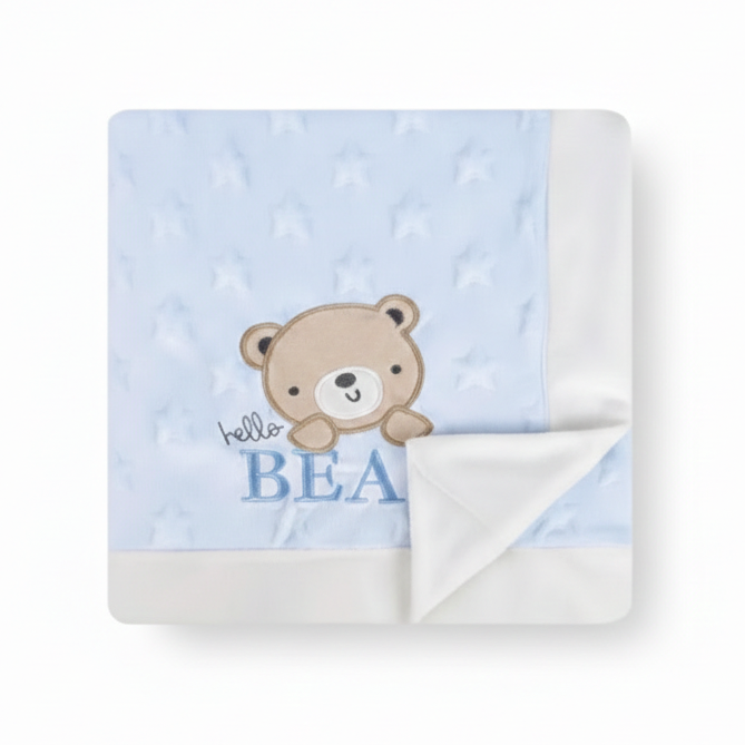 Cobija Bebe Favour Azul