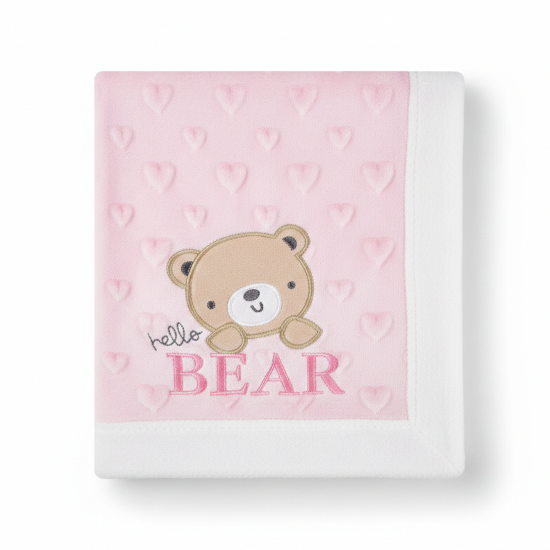 Cobija Bebe Favour Rosa