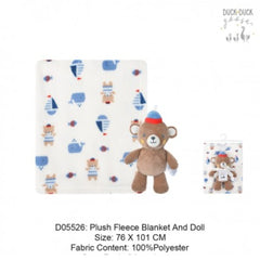 Cobija + Peluche Tinny tots