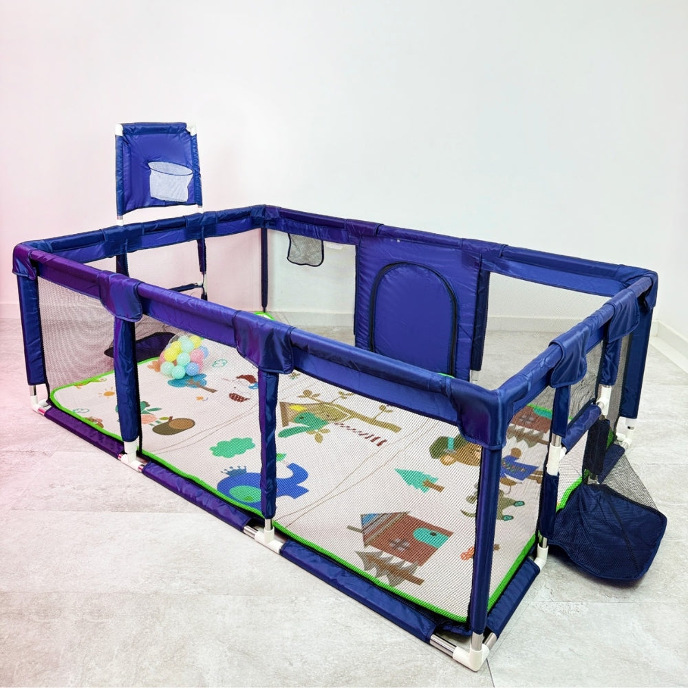 Corral de juego Azul