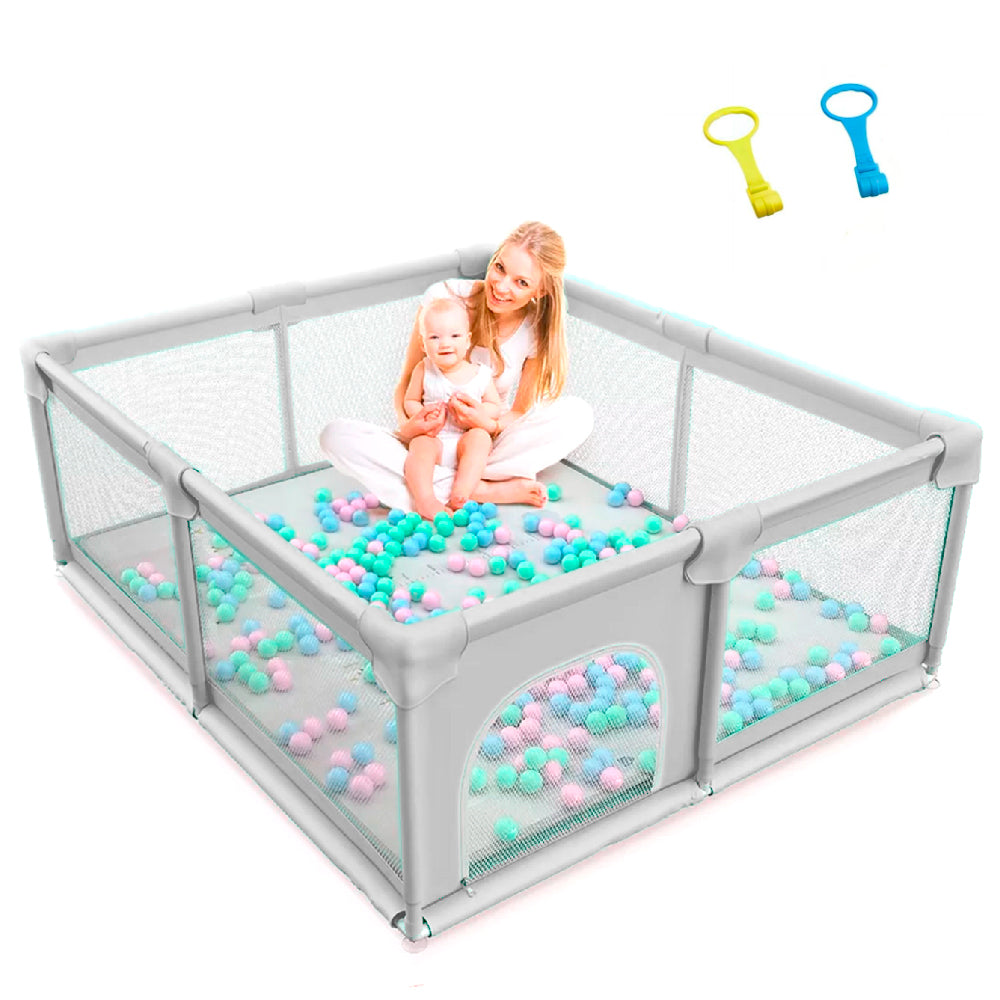 Corral de juego Gris
