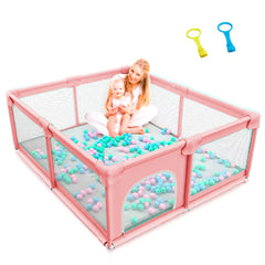 Corral de juego Rosa