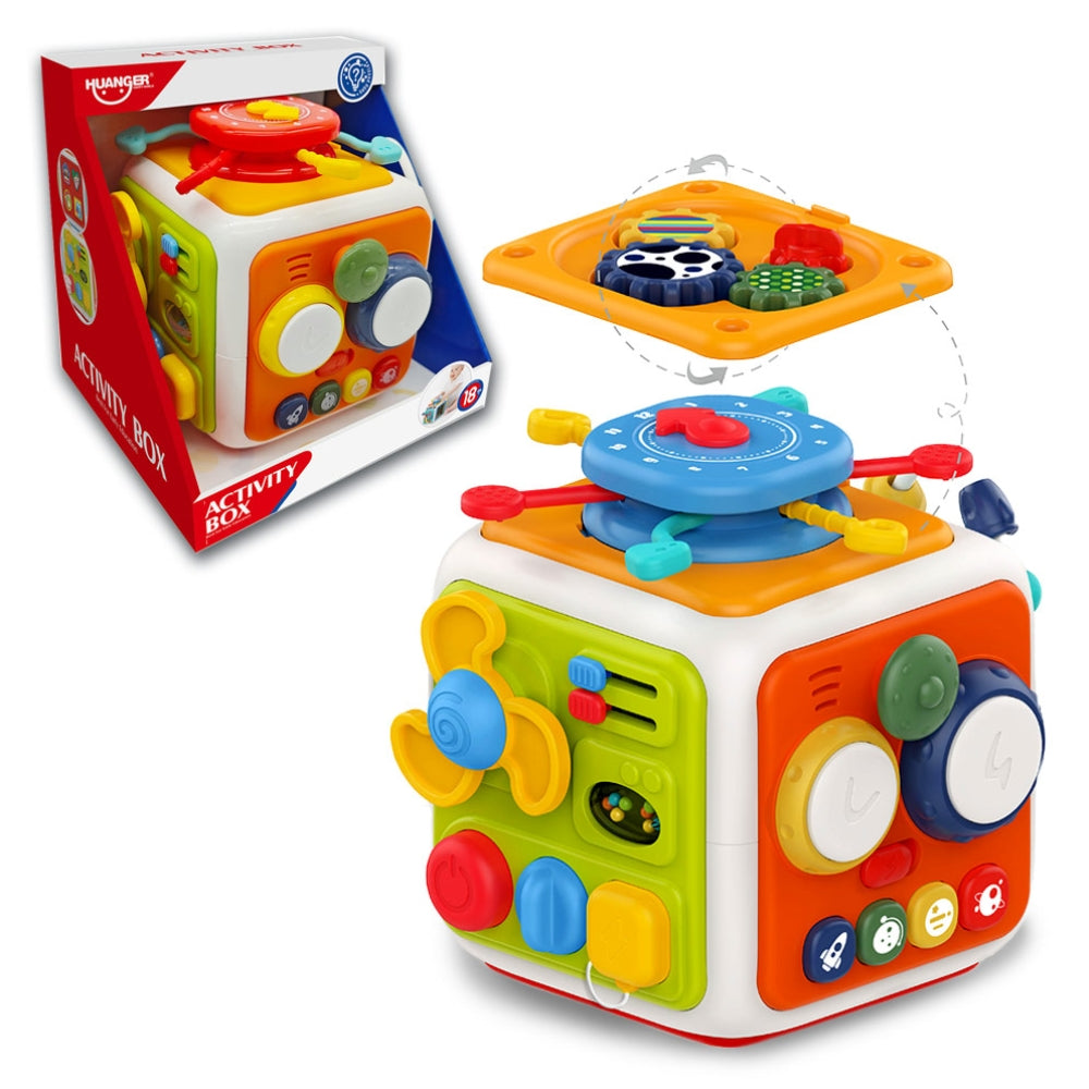 Cubo Didáctico sensorial