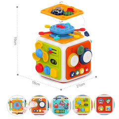 Cubo Didáctico sensorial