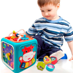 Cubo Didáctico sensorial