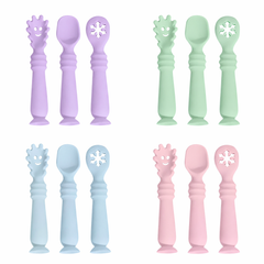 Cucharas x 3 en silicona