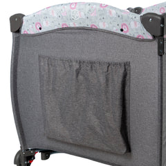Cuna corral mecedora Ebaby Sally 716-3 Gris/Azul