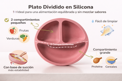 Vajilla en silicona 10 piezas estampada