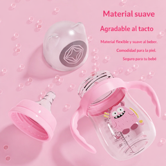 Tetero 9 oz Antiderrames con Asas – Sistema Anticólicos