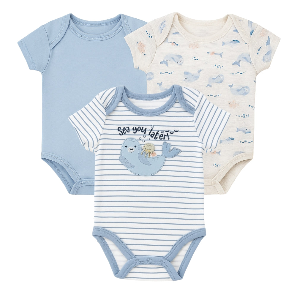 Mamelucos Little Loved x 3 unds