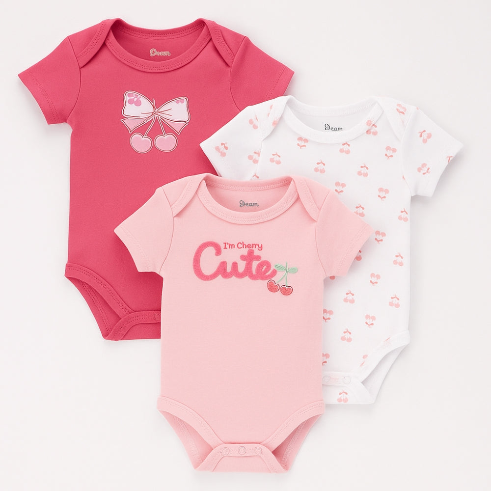 Mamelucos Princess Rose x 3 unds