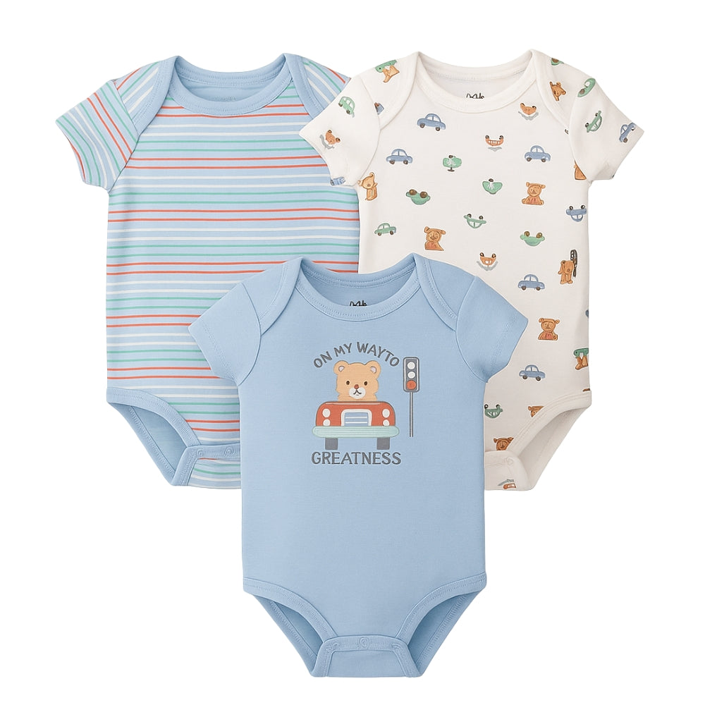 Mamelucos Little Loved x 3 unds