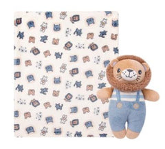 Cobija + Peluche de apego Little & Loved