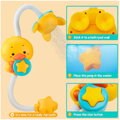 Ducha para bebé Pato